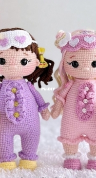 Crochet Friends Toys - Favorite Toys by Elena - Elena Bondarenko - Doll Sonya