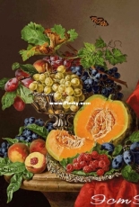 EstE 201 Still Life with Pumpkins and Grapes