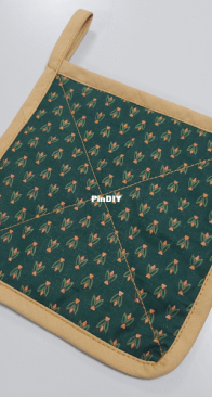 Potholder (my very first project sewn entirely on my own)