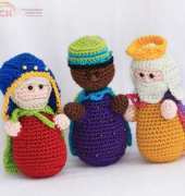 Woolytoons - Tessa van Riet Ernst - Nativy Set - Kings Caspar - Balthazar and Melthior