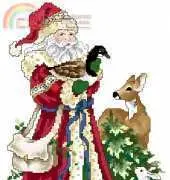 Woodland Santa from Stoney Creek Collection Book 433 Santa Collectors Series PCS