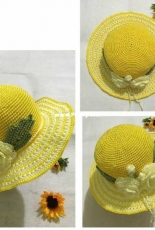Vietnamcrochet - Yellow hat - Vietnamese - Free