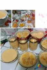 orange/mango pudding