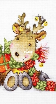 Luca-s B1119 Christmas Fawn XSD
