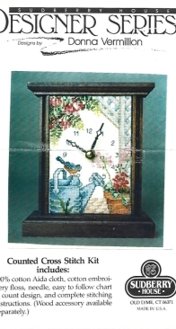 Sudberry House Designer Series - Patio Carriage Clock by Donna Vermillion