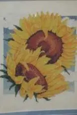 Designs For the Needle Natures Window 5402 - Sunflowers