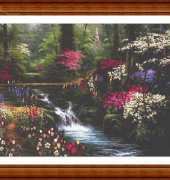 Classic Cross Stitch SC 104 Afternoon Reflections