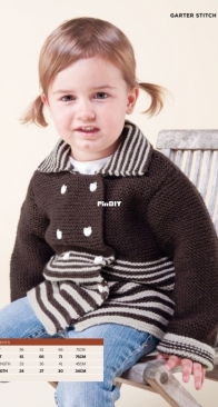 Garter Stitch Jacket by Gitta Schrade - Naturally Yarns