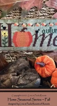 Home Seasonal Series - Fall by Rovaris from Punch Needle & Primitive Stitcher - Fall 2021 PCS + XSD