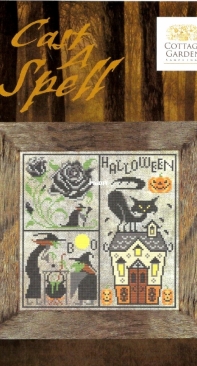 Cottage Garden Samplings CGS-1108 Cast A Spell