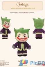 Timart - Fátima Barbosa Coringa - Joker - Felt - Portuguese