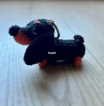 Dachshund keychan