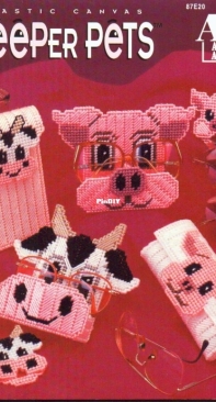 Annies Attic  Peeper Pets  by Carole Rodgers Plastic Canvas
