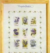 Lanarte 90111 Marjolein Bastin - Blue Flower Sampler