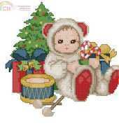 Ellen Maurer Stroh EMS Animal Babies - Bear Baby PCS 5