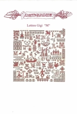 K&V 2007-M - Gigi R Les Belles Lettres de Gigi - Lettre M