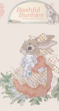 Gloria & Pat Book 89 - Bashful Bunnies Designed by Priscilla Hillman PCS