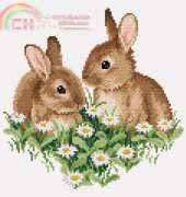 Jacky Lonen - beau2stitch - Rabbits - Free