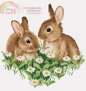 Jacky Lonen - beau2stitch - Rabbits - Free