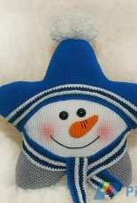 Eelz Eelzuhtjuhs Crochet and More - Ilse Hoekstra -Snowman Star Pillow