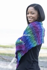 Tropical Twirl Wrap by Ethel Weinberg-Free