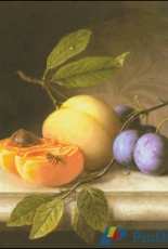 EstE 003 - Still Life with Peaches and Prunes