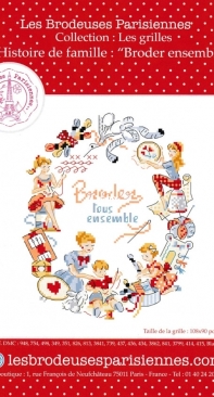 Les Brodeuses Parisiennes LBP - Histoire de famille: Broder ensemble