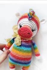 GurumiLand - Nadya Pavlova - Rainbow Zebra