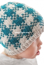 Easy Plaid Hat by Cassandra May