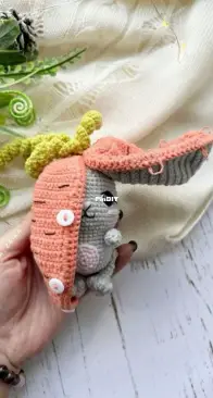 Cute Dream Toys Design - Babaika zaika - Alexandra Razinkova - Bunny carrot