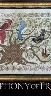 Cottage Garden Samplings CGS 1114 A Symphony of Friendship Sampler PCS