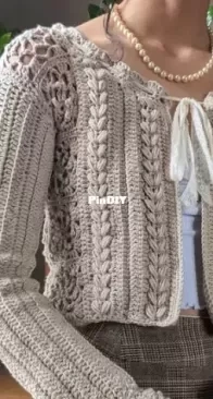 Forling Crochet - Cecile cardigan