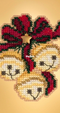Mill Hill - Winter Holiday Collection MH18-1933 Jingle Bell Trio XSD