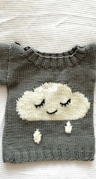 Little Rain Cloud Sweater by Clea Romeo-Free