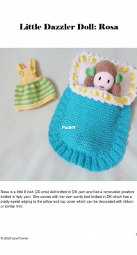 Little Dazzler Doll : Rosa By Carol Turner