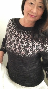 JoliesFleursSweater - Jill Karina Bø - English