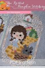 Frosted Pumpkin Stitchery - Story Time Sampler (Complete)