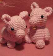 Crafts by AP - Armina Parnagian - Witty Bitty Piggy Twins
