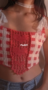 Forling Crochet - Lovelace corset