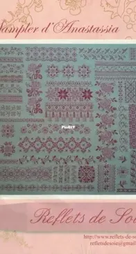 Reflets de Soie - Sampler d'Anastassia  SAGA