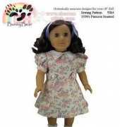 BunnyBear - 1930s Princess Seamed Sewing Pattern for 18" doll