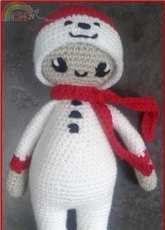 Laura Tegg - Noo Noo Doll in her Snowman Costume - Free
