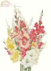 Riolis 1446 Gladiolas Bouquet PCS