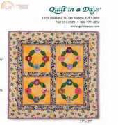 Quilt in a Day- Rainbow wreath