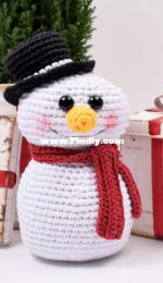 Hobbii Design - Tine Sommer Hansen - 1001-194-1972 - Frosty the Snowman - Frosty Le Bonhomme de neige - French - Free