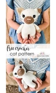 Grace and Yarn - Stephanie - Mini Cat - Free