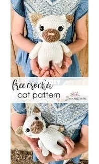 Grace and Yarn - Stephanie - Mini Cat - Free