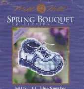 Mill Hill MH18-1101 Spring Bouquet Collection - Blue Sneaker