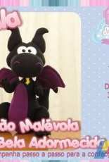 Mamae Corujinha - Malevolent Dragon - Soft Doll - Portuguese