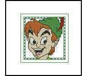 Korea Cross Stitch DK033-Peter Pan Keychain